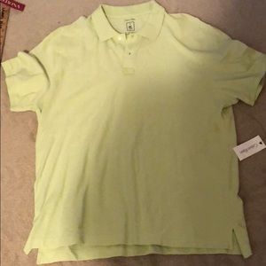 NWT Calvin Klein pique polo size XL lettuce green
